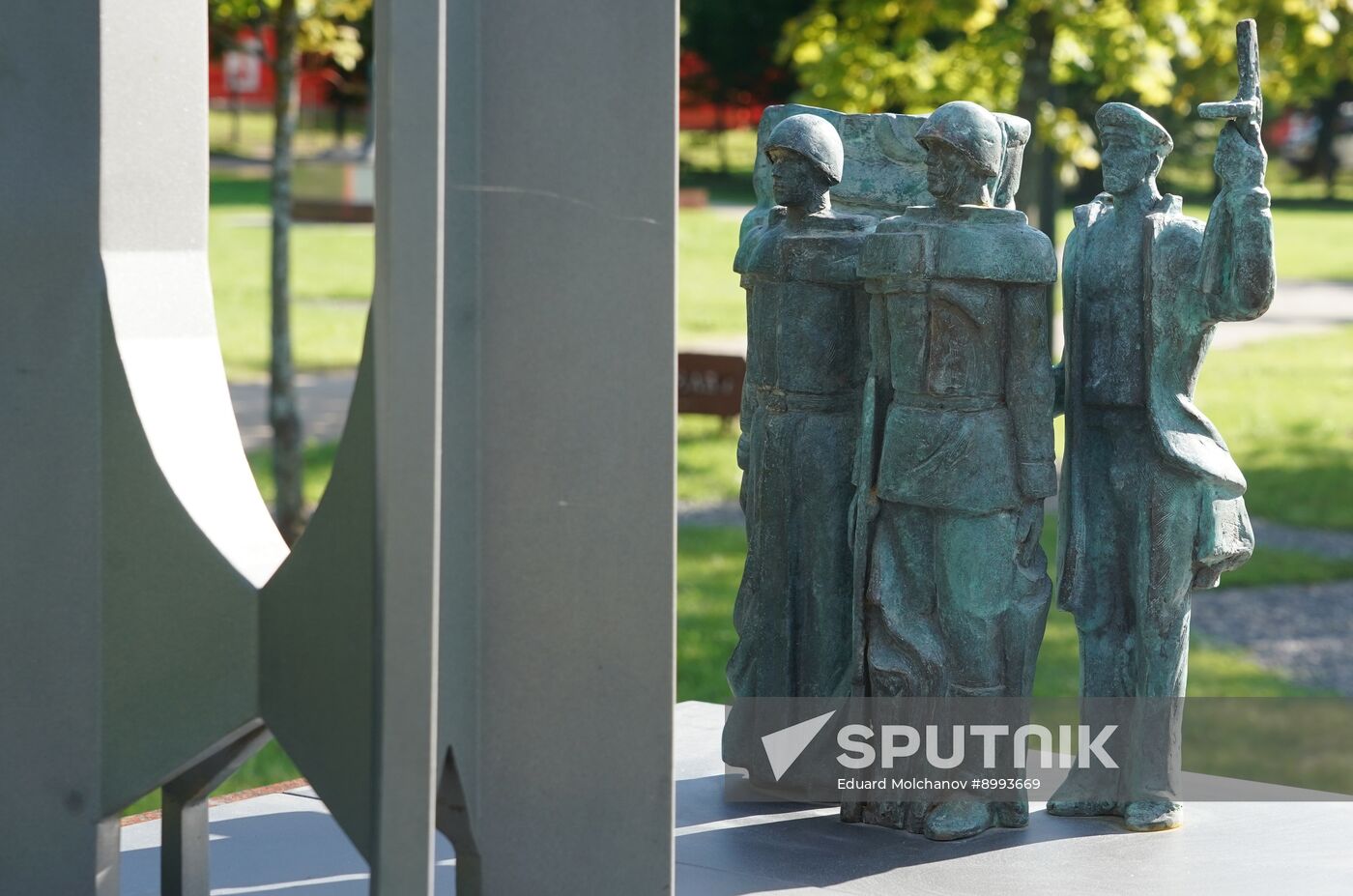 Russia WWII Demolished Monument Replicas Park