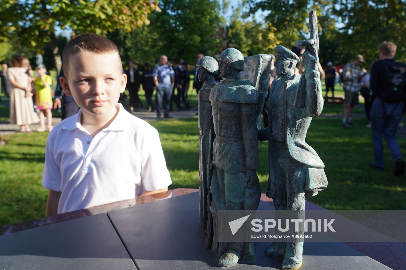 Russia WWII Demolished Monument Replicas Park