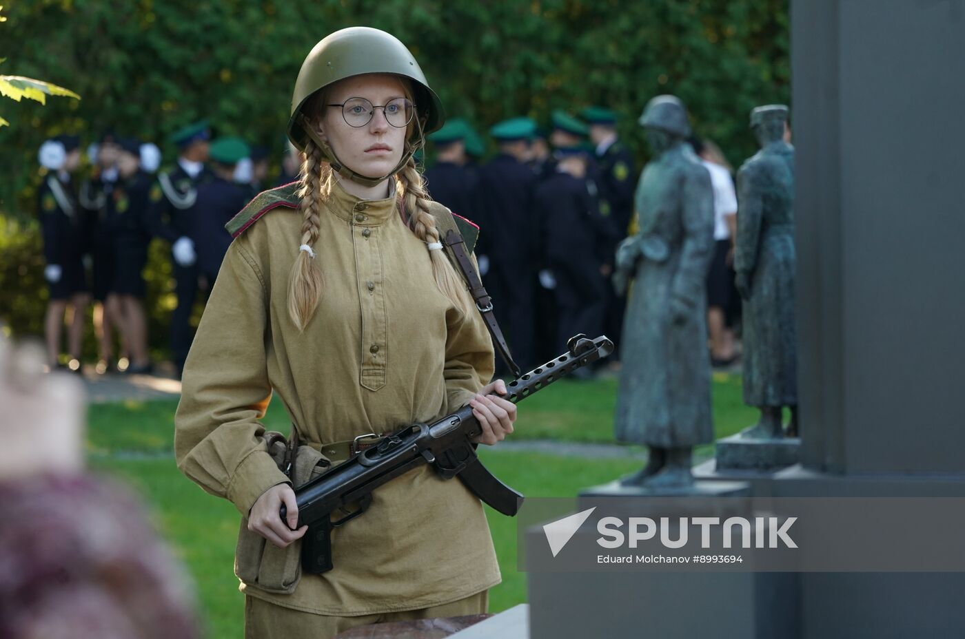 Russia WWII Demolished Monument Replicas Park