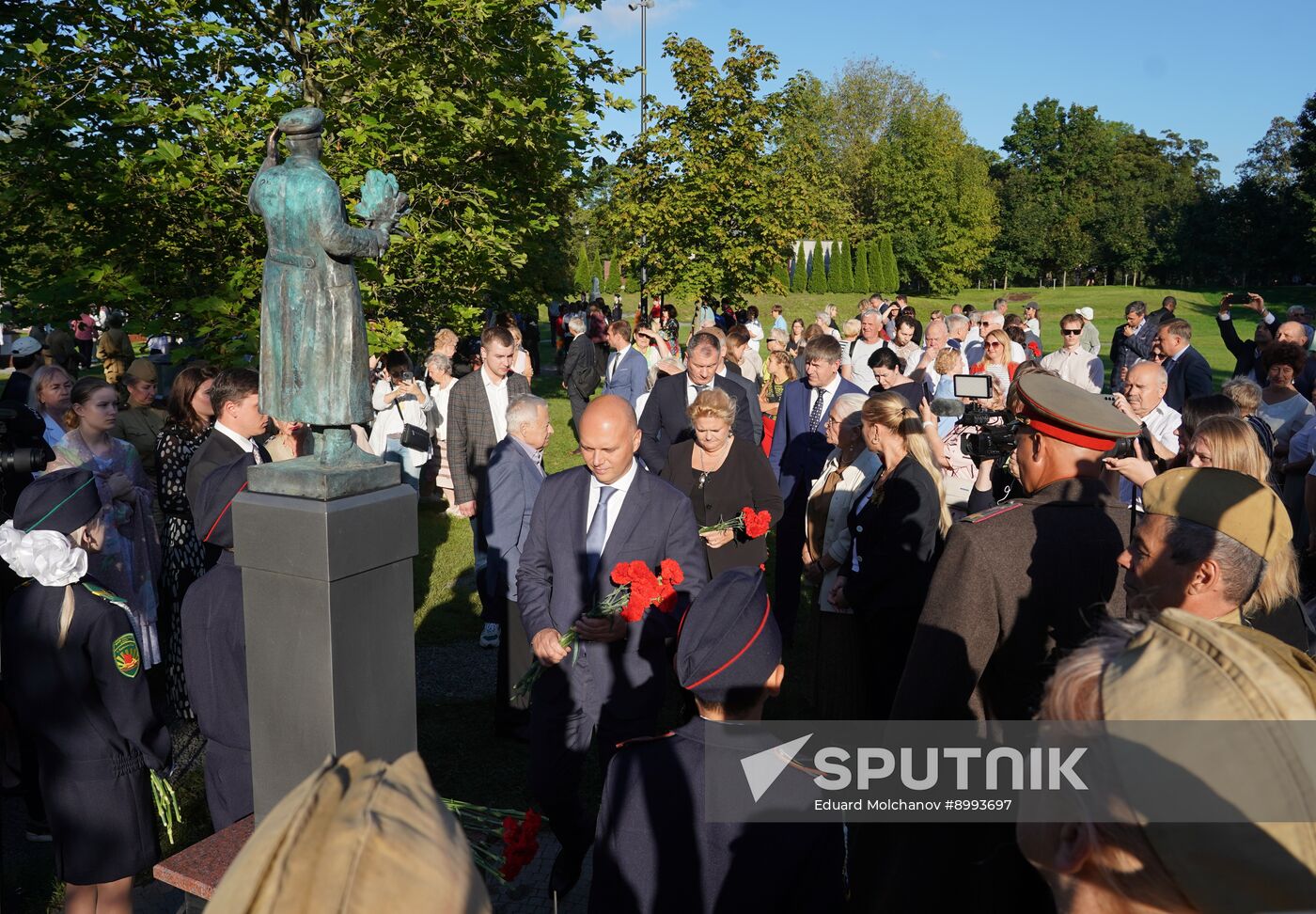 Russia WWII Demolished Monument Replicas Park