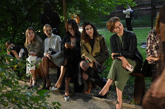 Russia Moscow Fashion Week Ruban