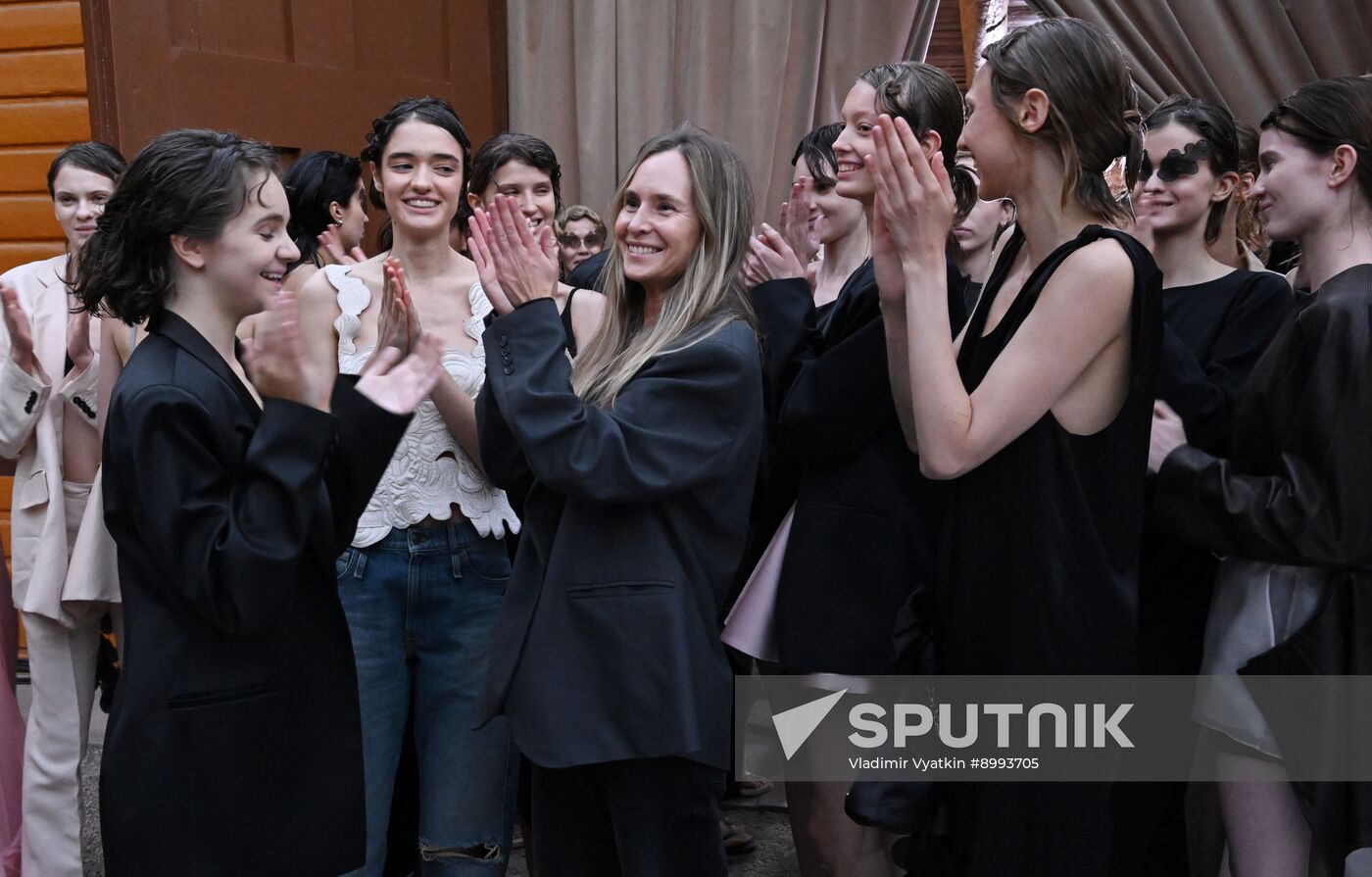 Russia Moscow Fashion Week Ruban