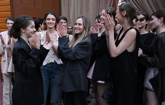 Russia Moscow Fashion Week Ruban