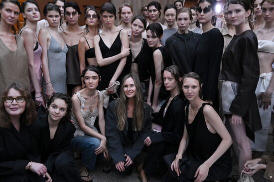 Russia Moscow Fashion Week Ruban