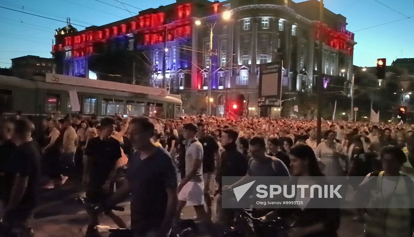 Serbia Protests