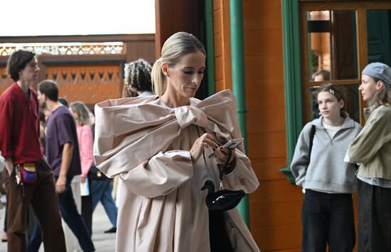 Russia Moscow Fashion Week Ruban