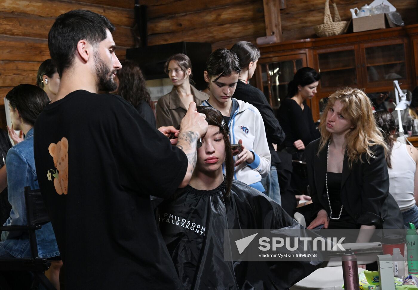 Russia Moscow Fashion Week Ruban