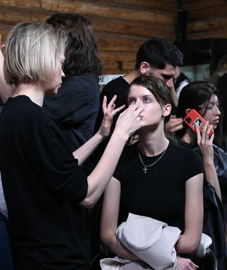 Russia Moscow Fashion Week Ruban