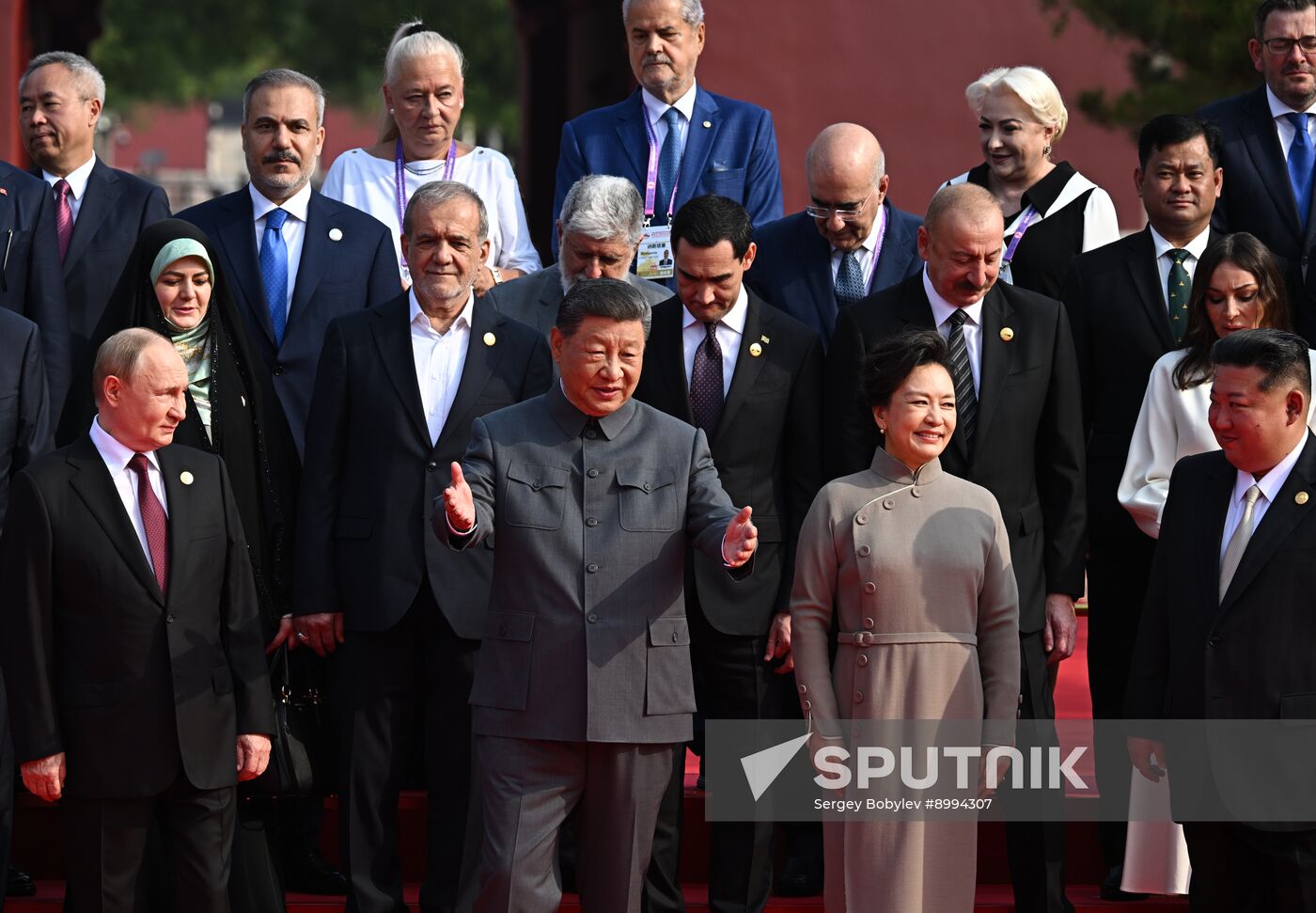 China WWII Victory Parade Delegation Heads