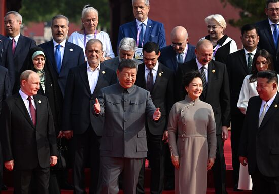 China WWII Victory Parade Delegation Heads