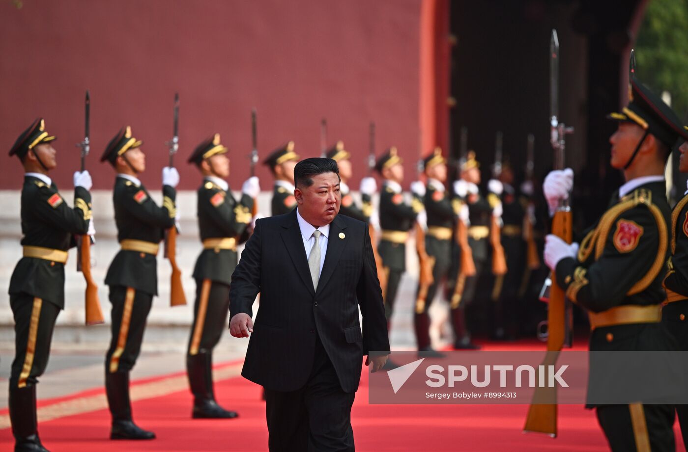 China WWII Victory Parade Delegation Heads