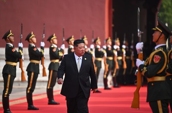 China WWII Victory Parade Delegation Heads