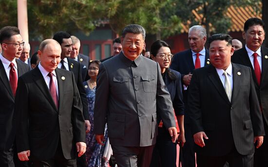 China WWII Victory Parade Delegation Heads