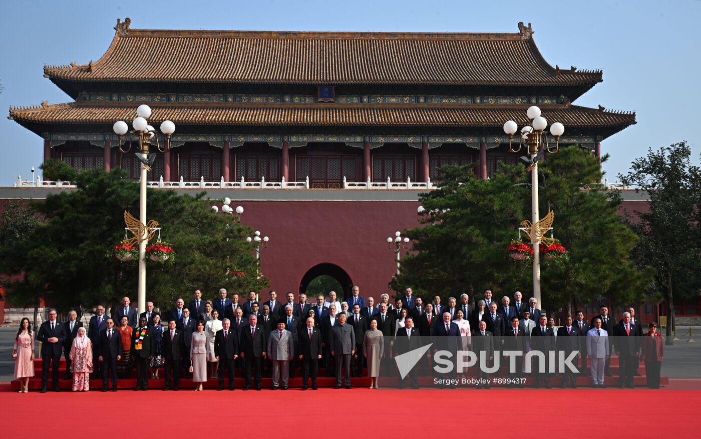 China WWII Victory Parade Delegation Heads