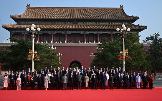 China WWII Victory Parade Delegation Heads