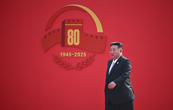 China WWII Victory Parade Delegation Heads