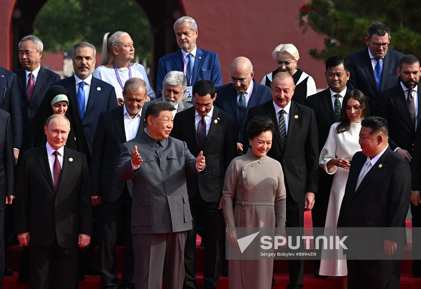 China WWII Victory Parade Delegation Heads