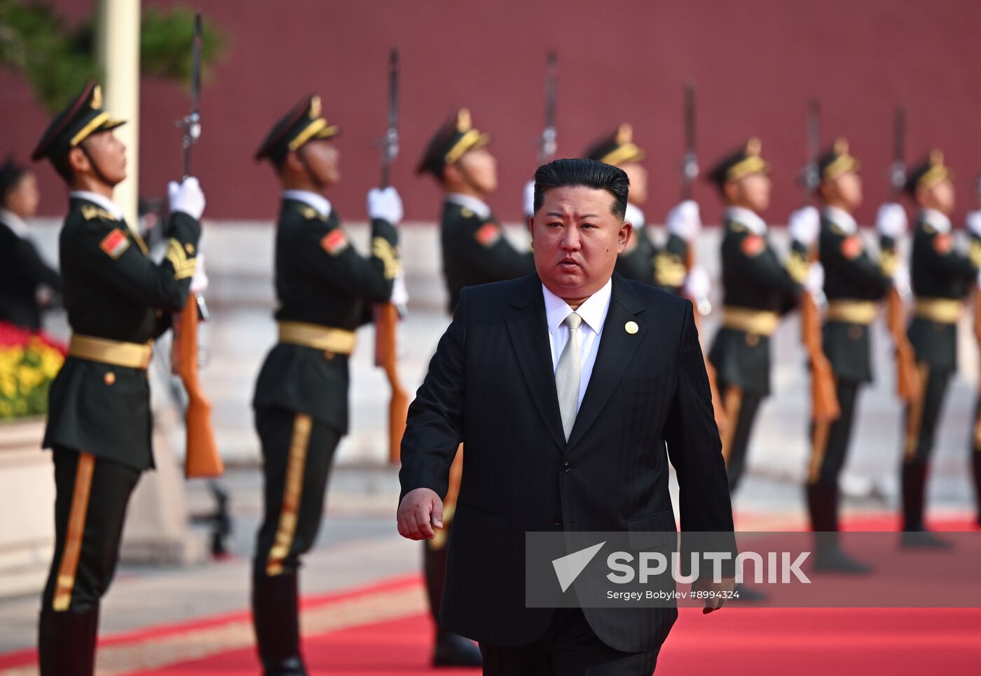 China WWII Victory Parade Delegation Heads