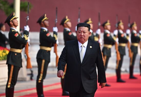 China WWII Victory Parade Delegation Heads