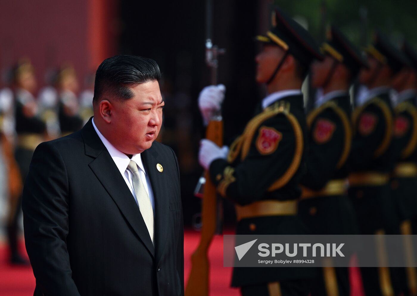 China WWII Victory Parade Delegation Heads