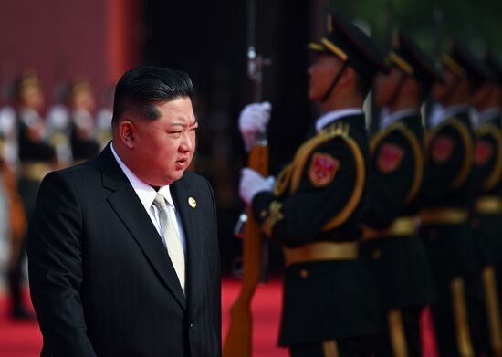 China WWII Victory Parade Delegation Heads