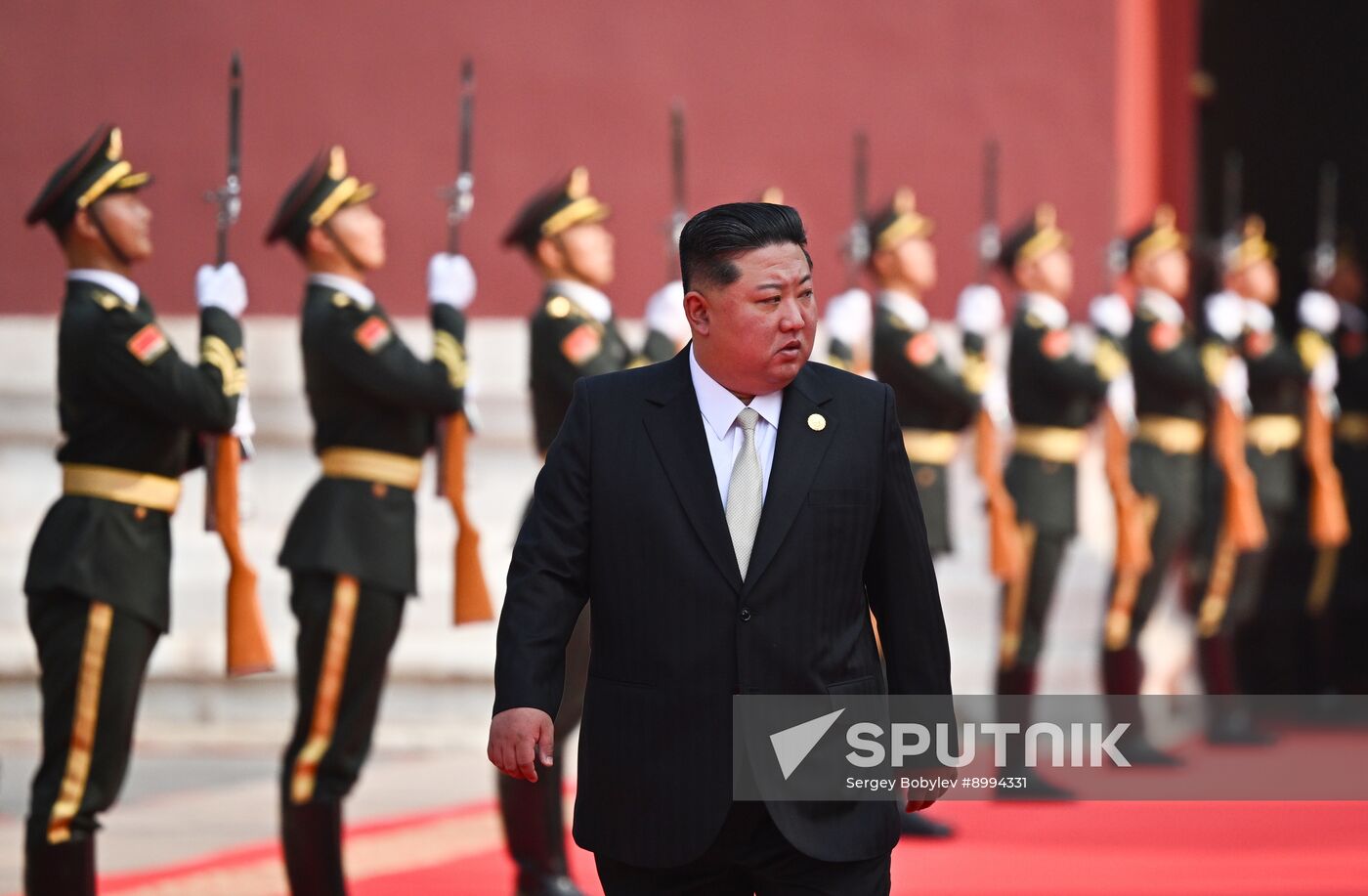 China WWII Victory Parade Delegation Heads