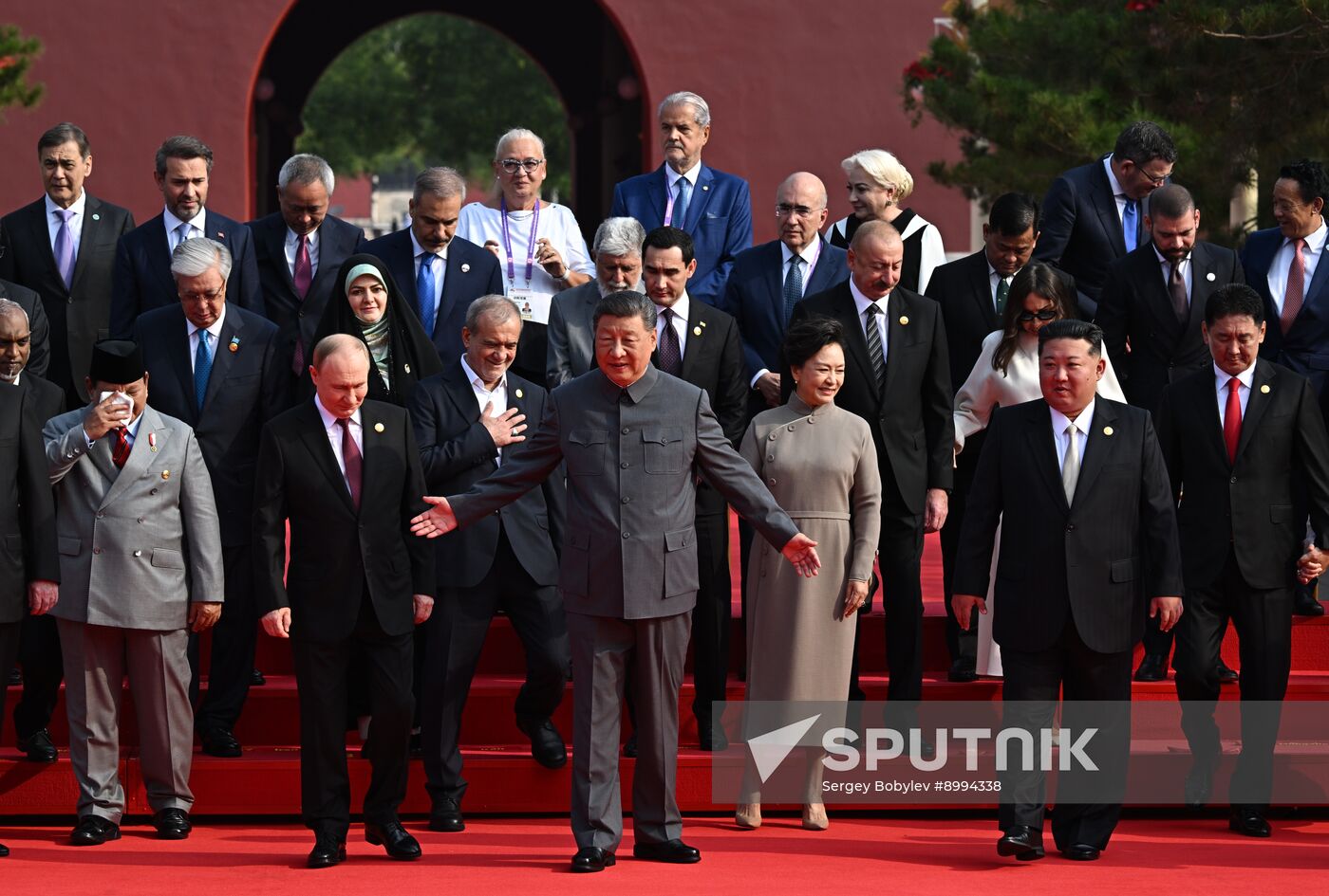 China WWII Victory Parade Delegation Heads