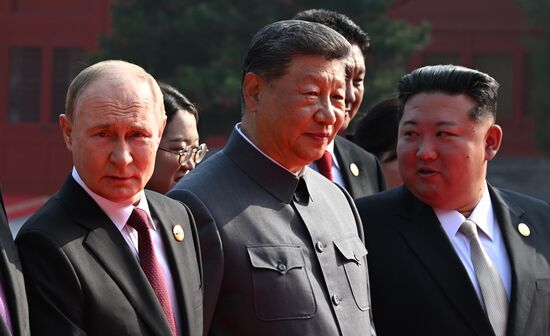 China WWII Victory Parade Delegation Heads