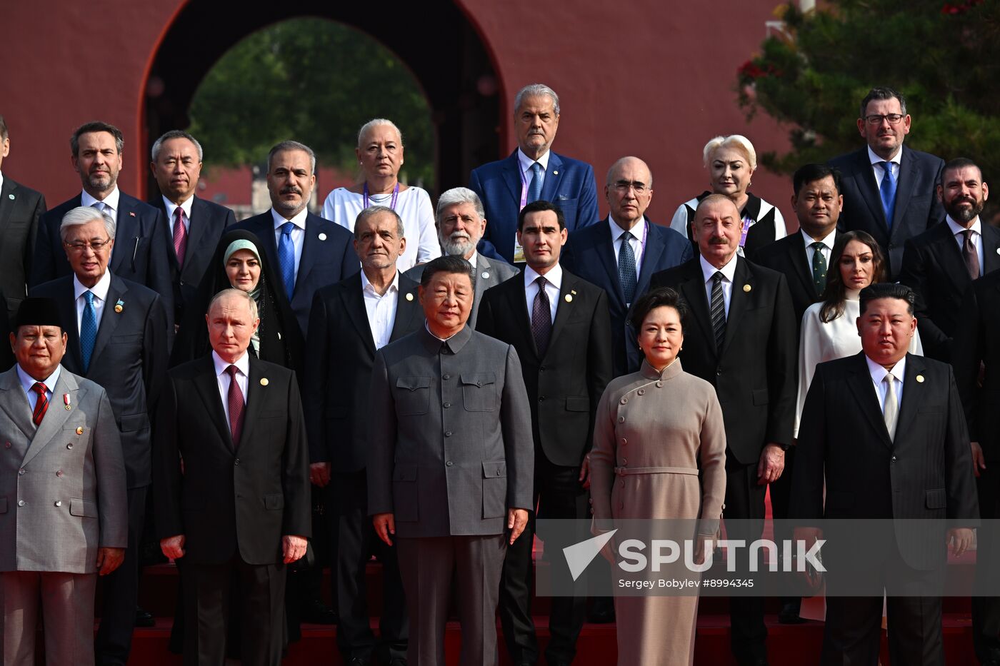 China WWII Victory Parade Delegation Heads