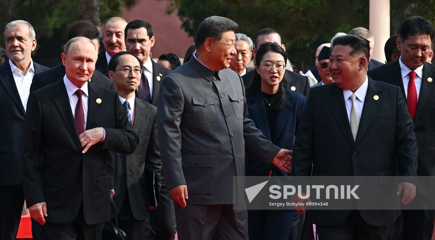 China WWII Victory Parade Delegation Heads