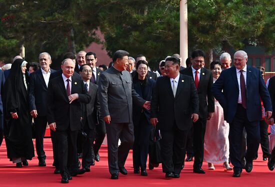 China WWII Victory Parade Delegation Heads