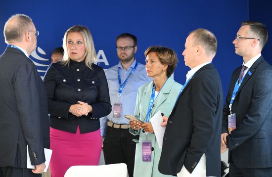 EEF-2025. RIA Novosti and Sputnik Radio stands