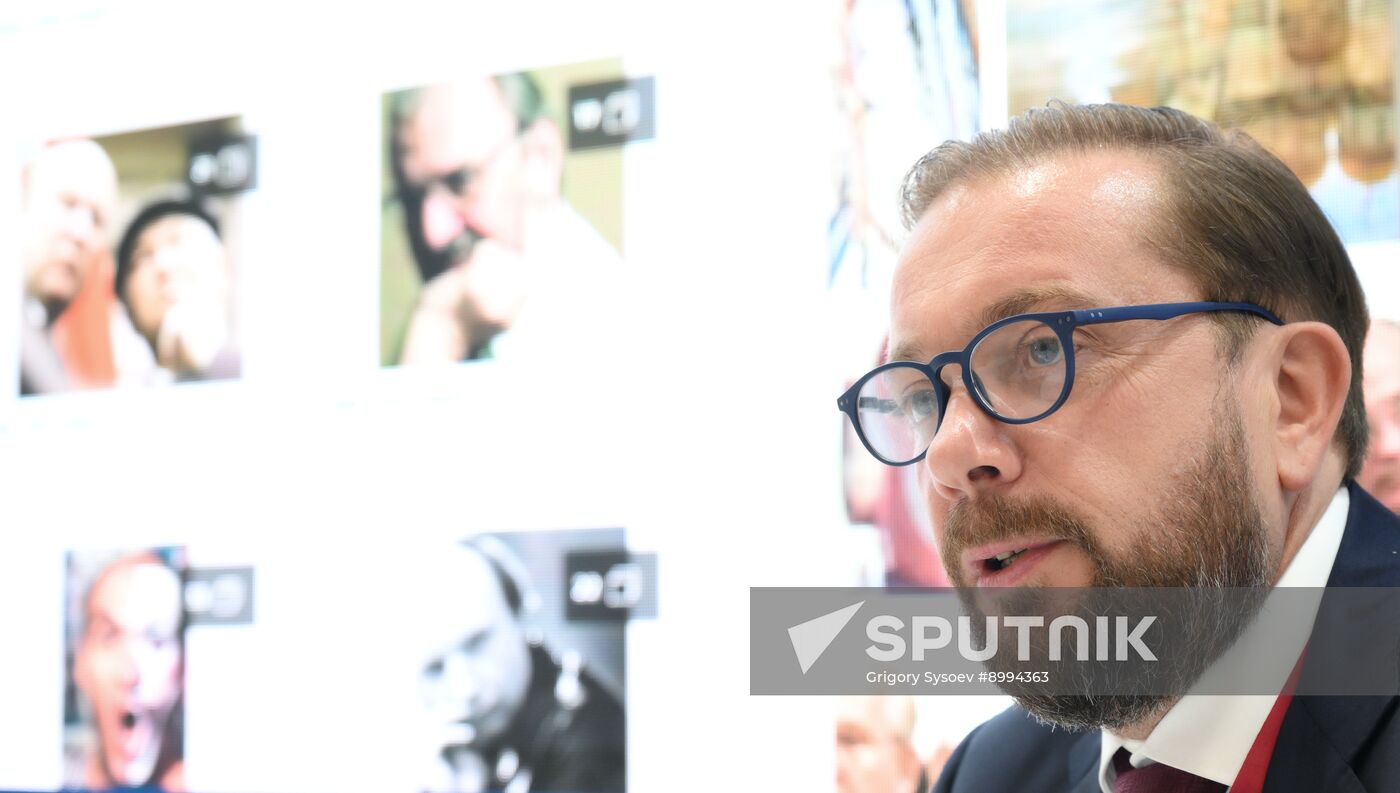 EEF-2025. RIA Novosti and Sputnik Radio stands