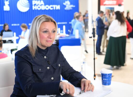 EEF-2025. RIA Novosti and Sputnik Radio stands