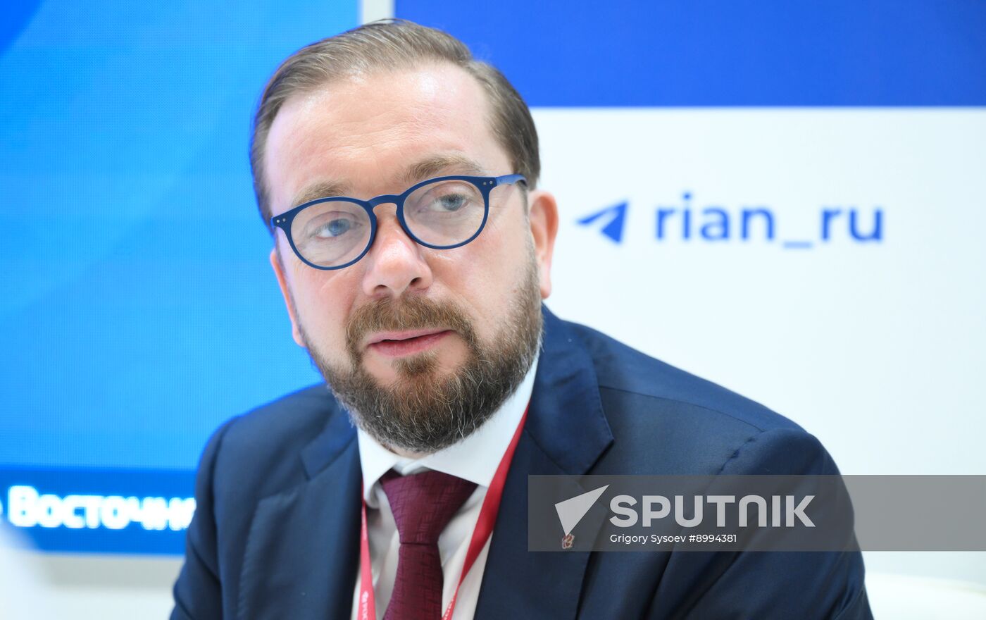 EEF-2025. RIA Novosti and Sputnik Radio stands