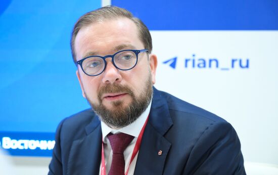 EEF-2025. RIA Novosti and Sputnik Radio stands