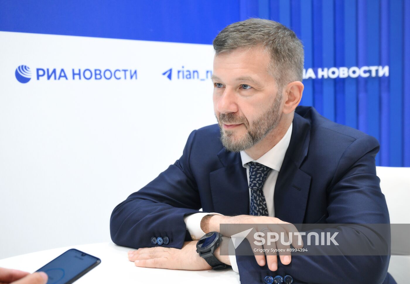 EEF-2025. RIA Novosti and Sputnik Radio stands