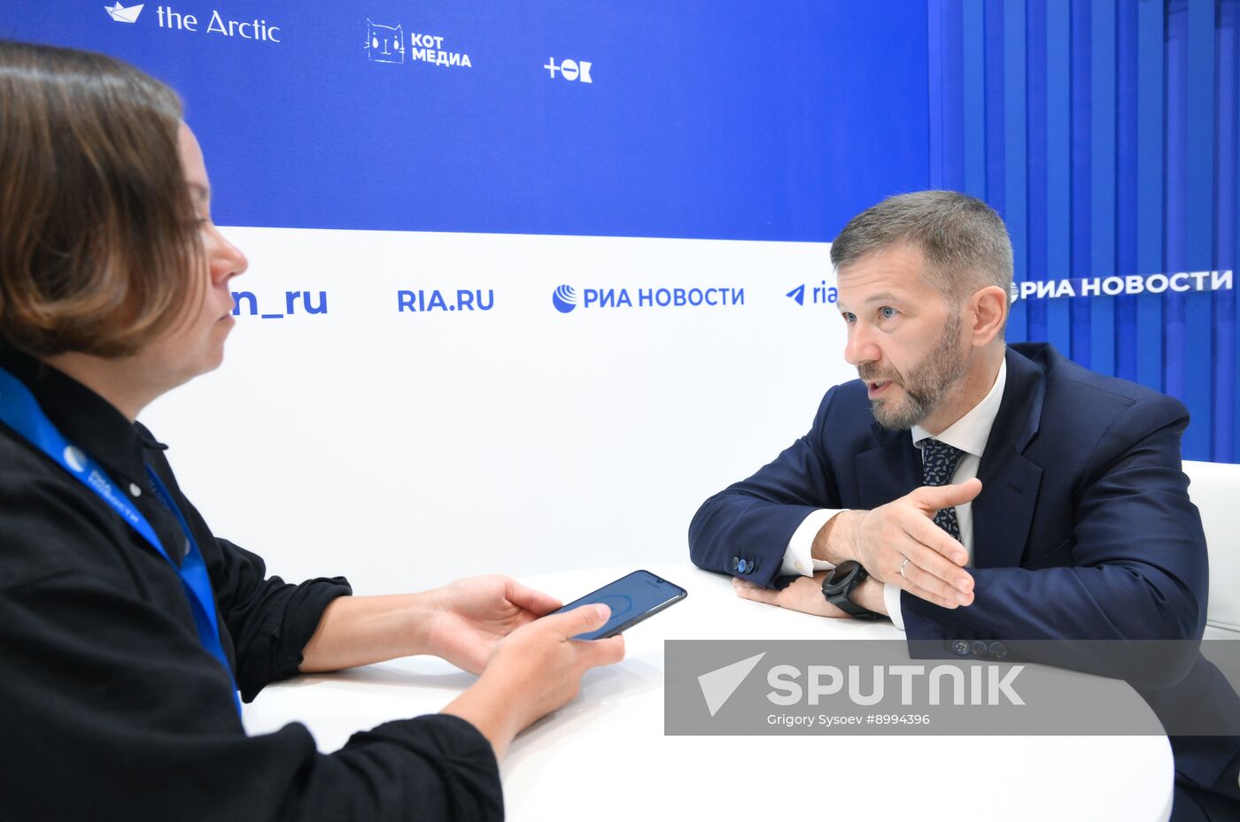 EEF-2025. RIA Novosti and Sputnik Radio stands