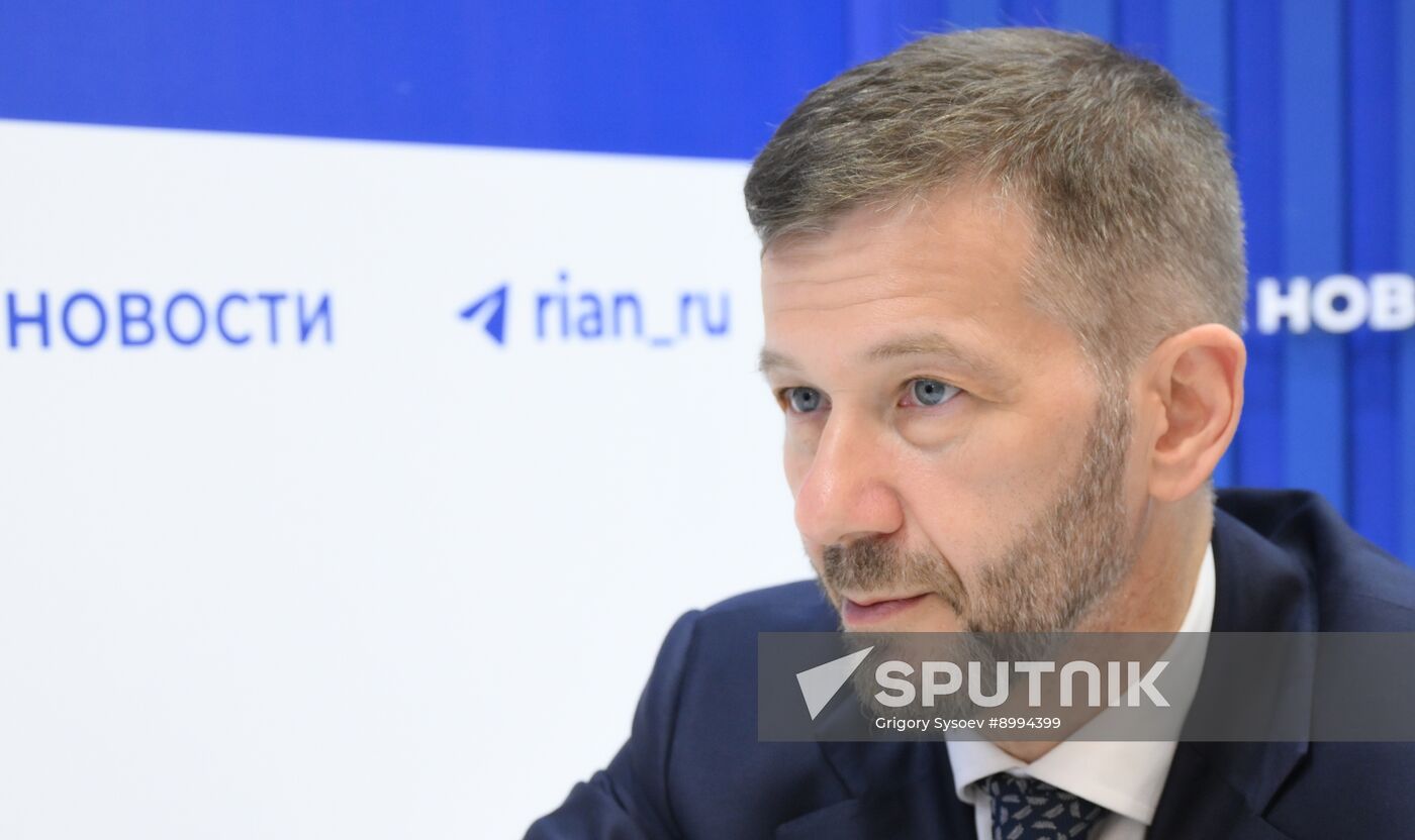 EEF-2025. RIA Novosti and Sputnik Radio stands