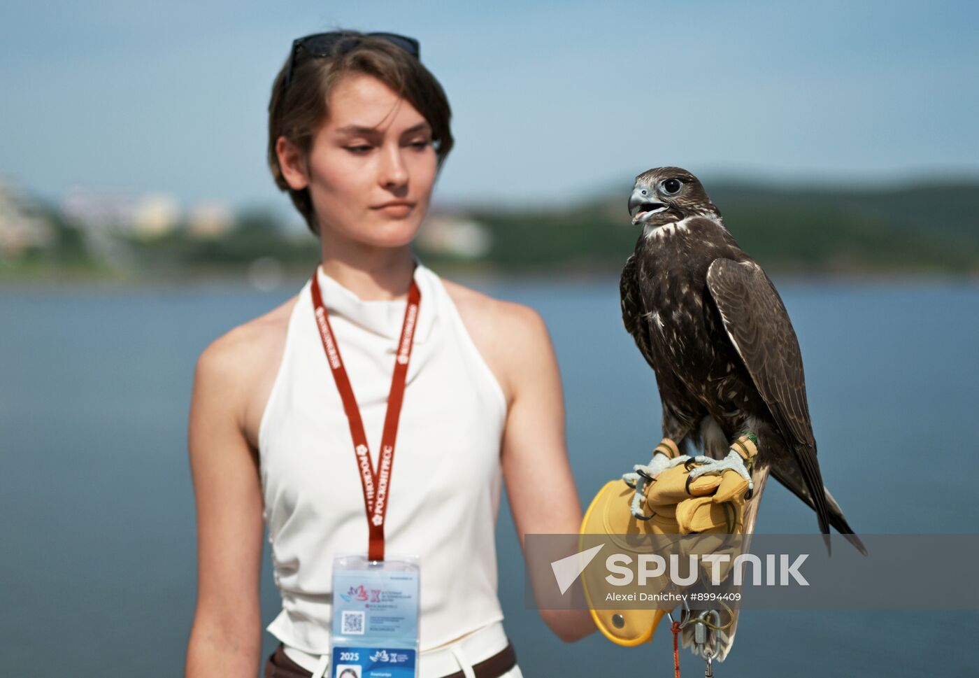 EEF-2025. Opening of the Falcon House pavilion