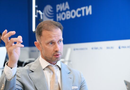 EEF-2025. RIA Novosti and Sputnik Radio stands