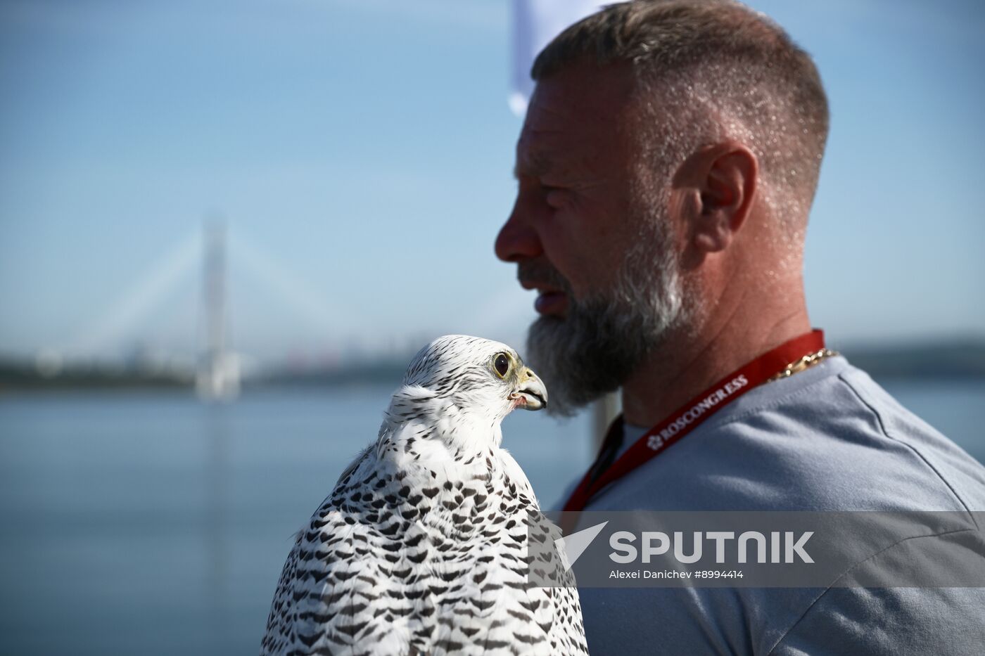 EEF-2025. Opening of the Falcon House pavilion