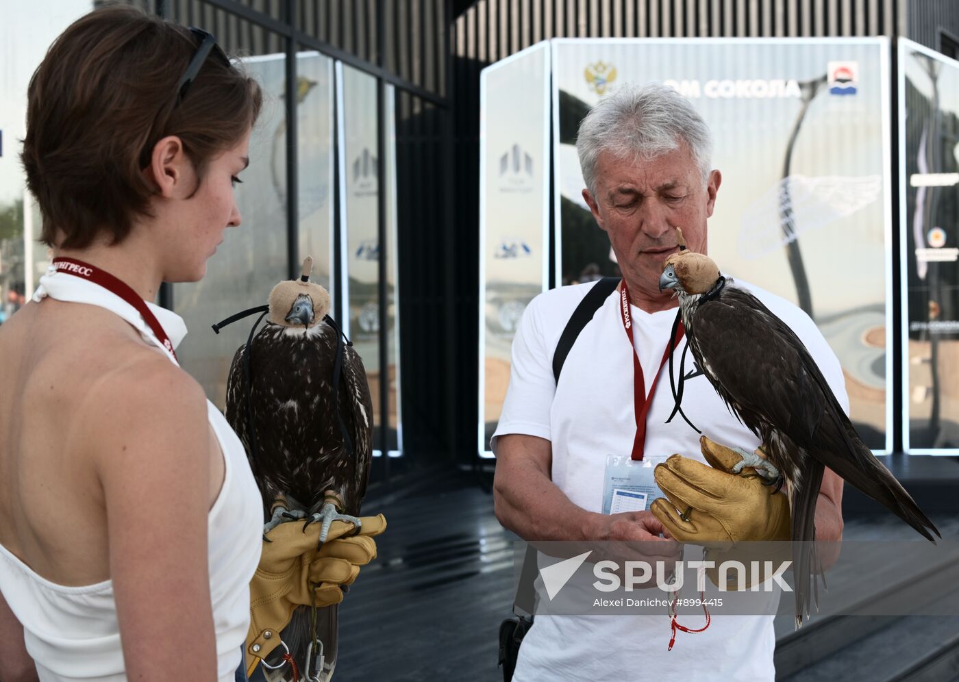 EEF-2025. Opening of the Falcon House pavilion