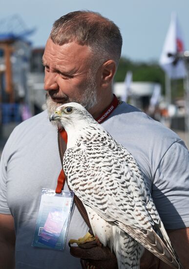 EEF-2025. Opening of the Falcon House pavilion