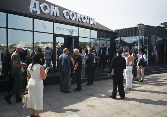 EEF-2025. Opening of the Falcon House pavilion