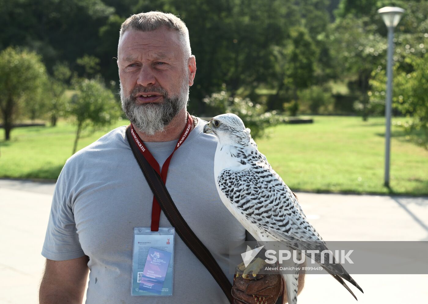 EEF-2025. Opening of the Falcon House pavilion