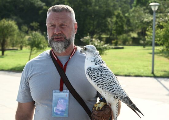 EEF-2025. Opening of the Falcon House pavilion