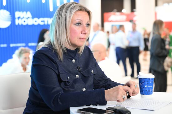EEF-2025. RIA Novosti and Sputnik Radio stands