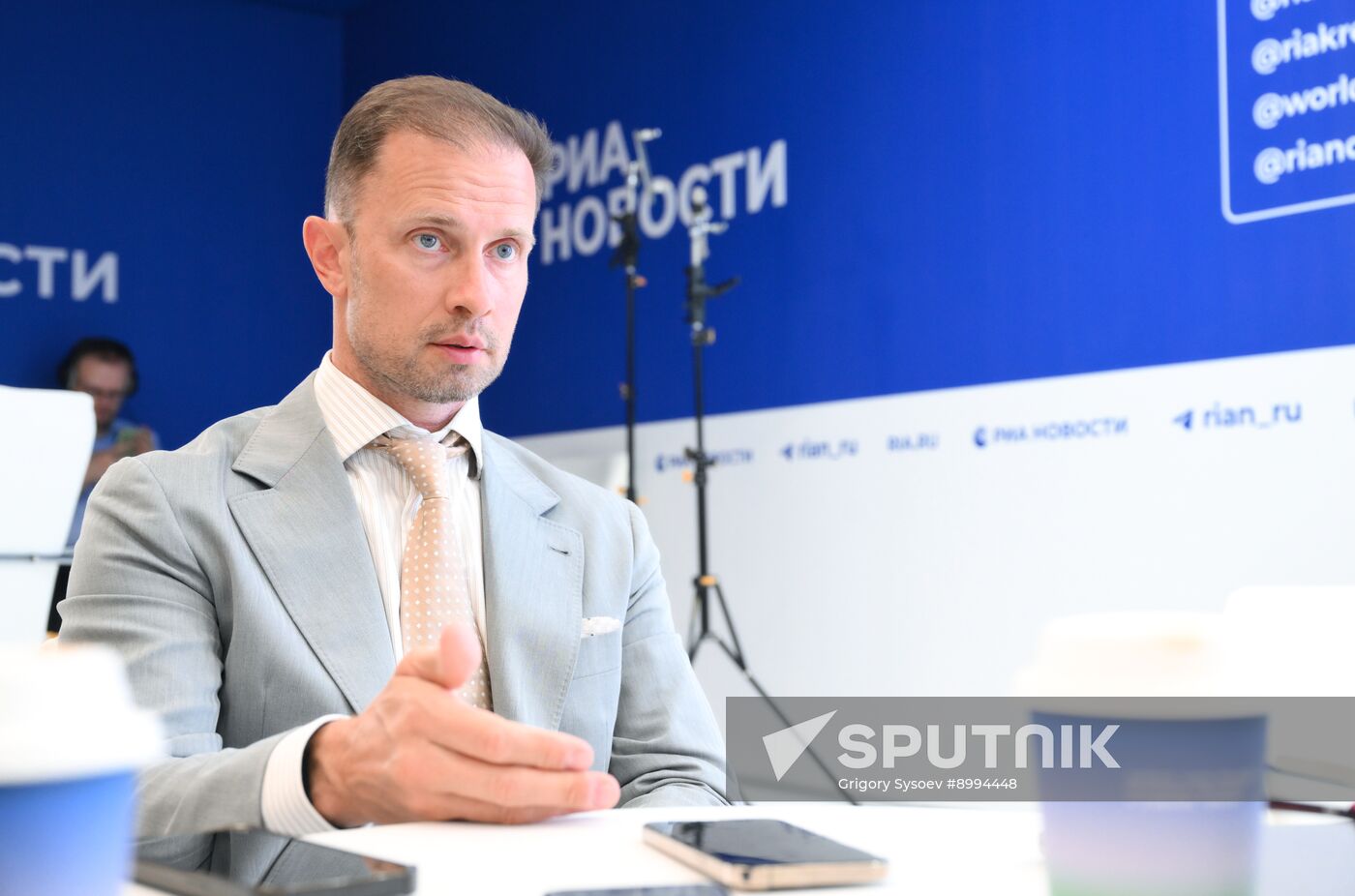 EEF-2025. RIA Novosti and Sputnik Radio stands