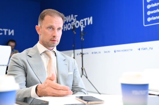 EEF-2025. RIA Novosti and Sputnik Radio stands